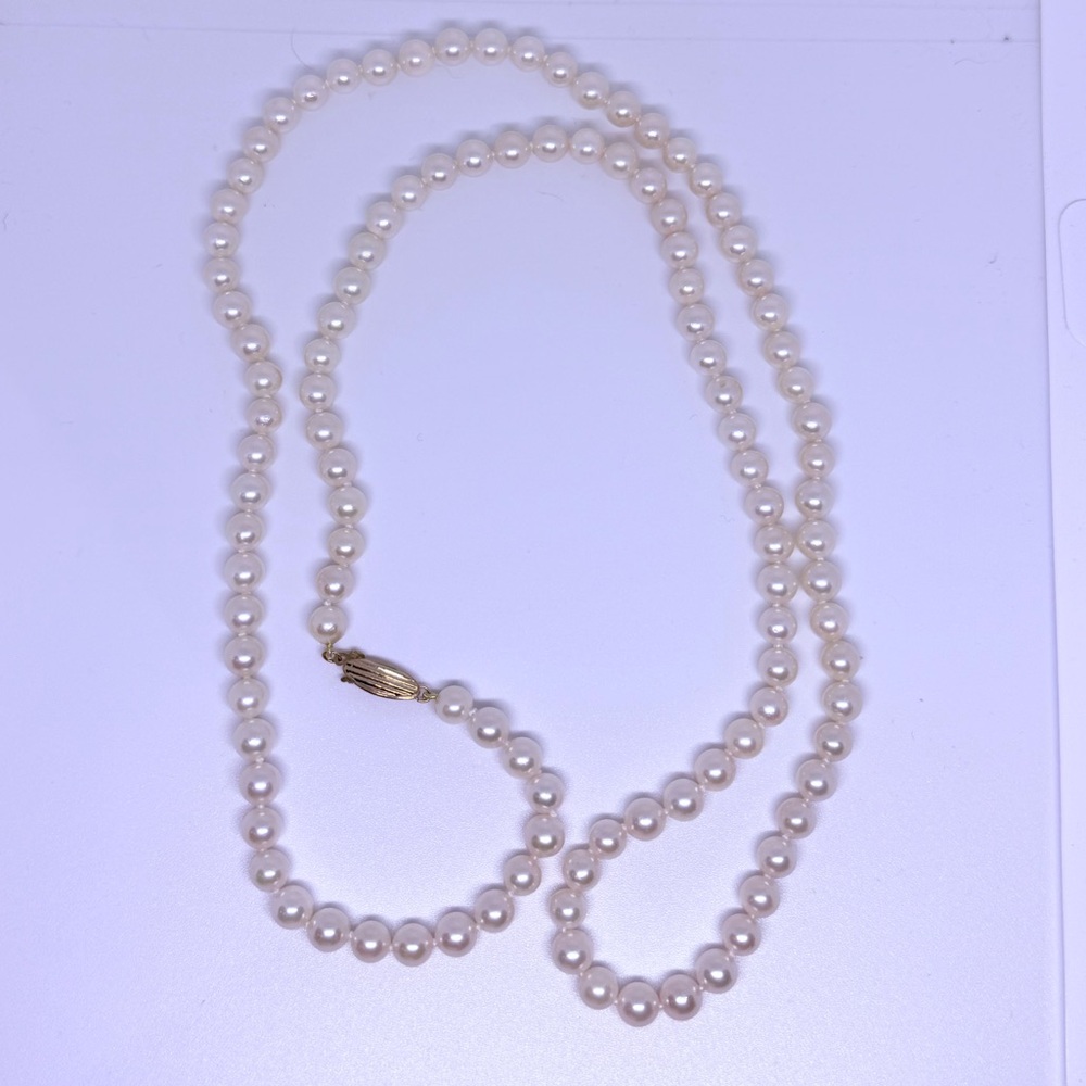 30” MIKIMOTO BLUE LAGOON PEARL NECKLACE 30” OMG WOWOWOWOWOWOW!!!!!!!!!! - Picture 2 of 12